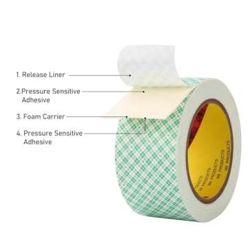 3M Double Sided Foam Tape 4026 for All Bonding Needs