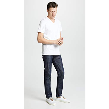 Calvin Klein Men's Cotton Classics 3 Pack V Neck Undershirts