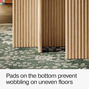 Stead Fluted Nesting Coffee Table Set - Modern Decor