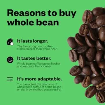 Counter Culture Coffee Hologram - Medium Roast, Sustainably Farmed, Kosher, Whole Bean Coffee, 12 oz (1 Bag)