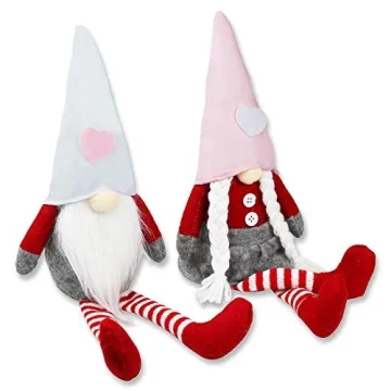 Adorable Mr and Mrs Gnome for Valentine's Day