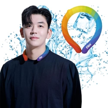 KN Flax Ice Ring Neck Cooler: Stylish Summer Cooling Solution