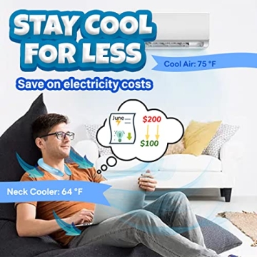 KN Flax Ice Ring Neck Cooler for Instant Summer Relief