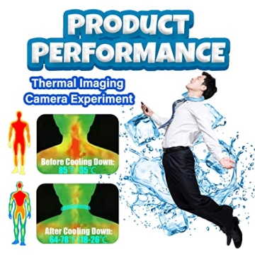 KN Flax Ice Ring Neck Cooler for Instant Summer Relief