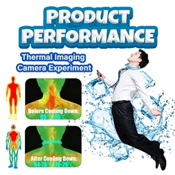 KN Flax Ice Ring Neck Cooler for Instant Summer Relief