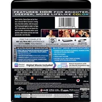Casino - 4K Ultra HD + Blu-ray + Digital [4K UHD]
