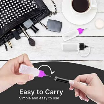 30pcs Precision Tip Applicator Glue Bottles Set