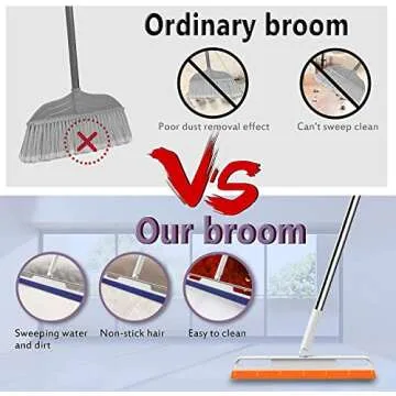 Multifunction Magic Broom for Effortless Indoor Cleaning