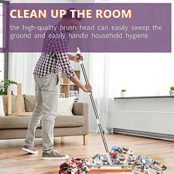Multifunction Magic Broom for Effortless Indoor Cleaning