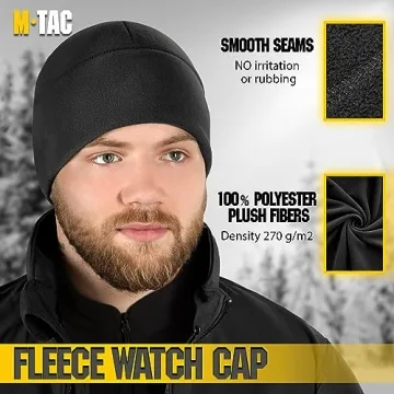M-Tac Fleece Watch Cap - Ultimate Winter Skull Cap