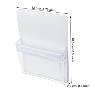 TecUnite Magnetic Pencil Holder, 2 Pack for Workspace Organization