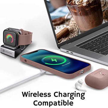 IceSword iPhone 13 Coffee Case - Shockproof Liquid Silicone