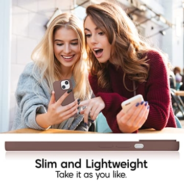 IceSword iPhone 13 Coffee Case - Shockproof Liquid Silicone