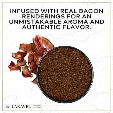 Smoked Bacon Salt - Bacon Seasoning Great for Cooking or as a Finishing Salt - Alderwood Smoked Fine...