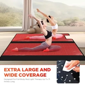 ADVARAYS Red Light Therapy Pad for Pain Relief and Skin Health