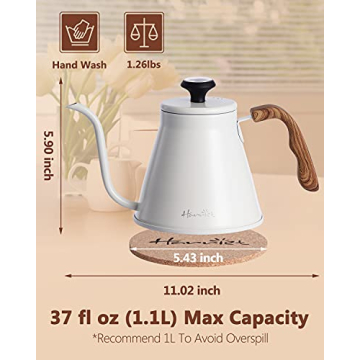 Harriet Gooseneck Kettle: Premium Pour Over Coffee Kettle