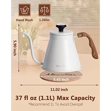 Harriet Gooseneck Kettle: Premium Pour Over Coffee Kettle