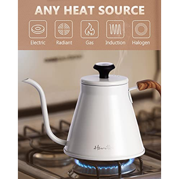 Harriet Gooseneck Kettle: Premium Pour Over Coffee Kettle