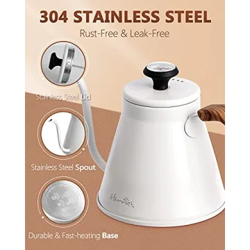 Harriet Gooseneck Kettle: Premium Pour Over Coffee Kettle