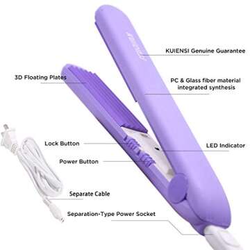 Food Bag Heat Sealer Handheld, Portable Mini Sealing Machine for Bag Food Storage, Double Smart Swit...