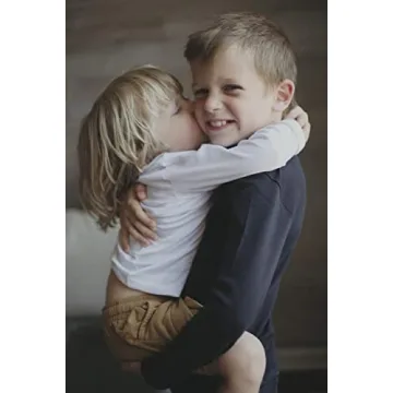 Brix Boys' Cotton Crewneck Long Sleeve Tees - 4 Pack