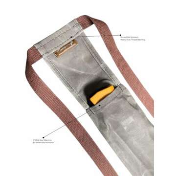 Axe and Saw Sling, Bushcraft Axe Carrier, Waxed Canvas Ax Bag, Axe Bag, Bucksaw Bag, Ax Sheath, Sling Bag, Boreal Saw Bag