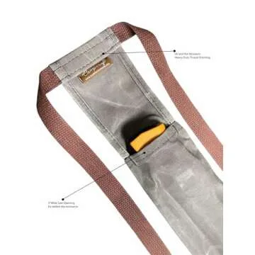 Axe and Saw Sling, Bushcraft Axe Carrier, Waxed Canvas Ax Bag, Axe Bag, Bucksaw Bag, Ax Sheath, Sling Bag, Boreal Saw Bag