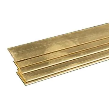 K & S Precision Metals 9721 Brass Strip - Quality & Versatile 36" Length