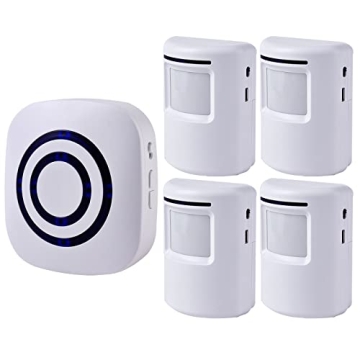 Seanme Wireless Motion Sensor Driveway Alarm - Home Security