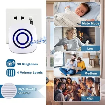 Seanme Motion Sensor Driveway Alarm System