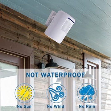 Seanme Motion Sensor Driveway Alarm System