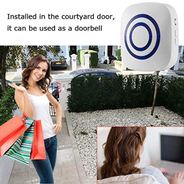 Seanme Motion Sensor Driveway Alarm System