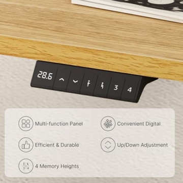 FLEXISPOT EN2 Standing Desk - Adjustable Height with Memory