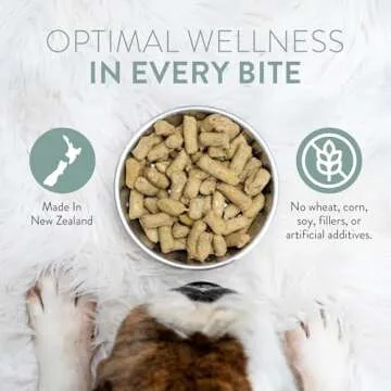 The New Zealand Natural Pet Food Co. Woof Freeze Dried Dog Food - Wild Venison, High Protein, Dog Food Topper & Dog Treats, All Life Stages, 1.76 oz