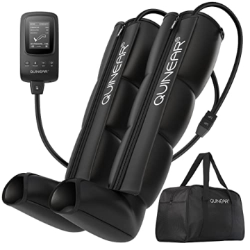 QUINEAR Air Compression Therapy System - Foot & Leg Recovery Boots