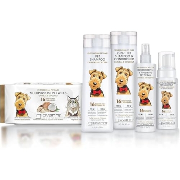 GIOVANNI Waterless Pet Shampoo - Eco-Friendly & Effective