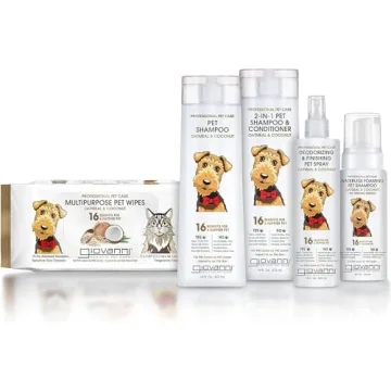 GIOVANNI Waterless Pet Shampoo - Eco-Friendly & Effective