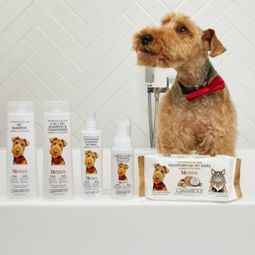 GIOVANNI Waterless Pet Shampoo - Eco-Friendly & Effective