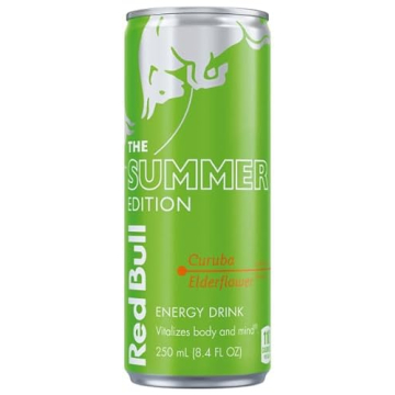 Red Bull Green Edition - Curuba Elderflower, 4-Pack