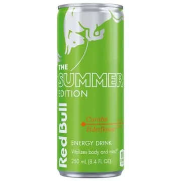 Red Bull Green Edition - Curuba Elderflower, 4-Pack