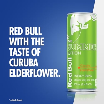 Red Bull Green Edition - Curuba Elderflower, 4-Pack