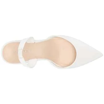 Marc Fisher Women's HADYA Pump, White 140, 9