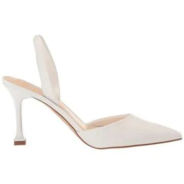 Marc Fisher Women's HADYA Pump, White 140, 9