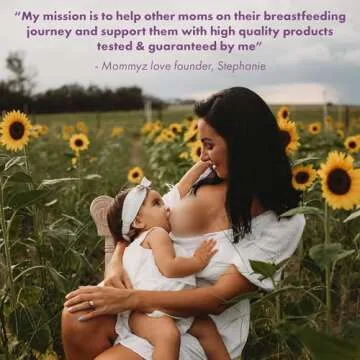Mommyz Love Nipple Cream for Breastfeeding - Nipple Butter to Soothe Sore Dry & Cracked Nipples After a Single Use - Pediatrician Tested & USDA Certified Organic - Soothing & Moisturizing Nipple Cream