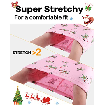 DAUGHTER QUEEN Girls Christmas Pajamas - 100% Cotton Pj Sets