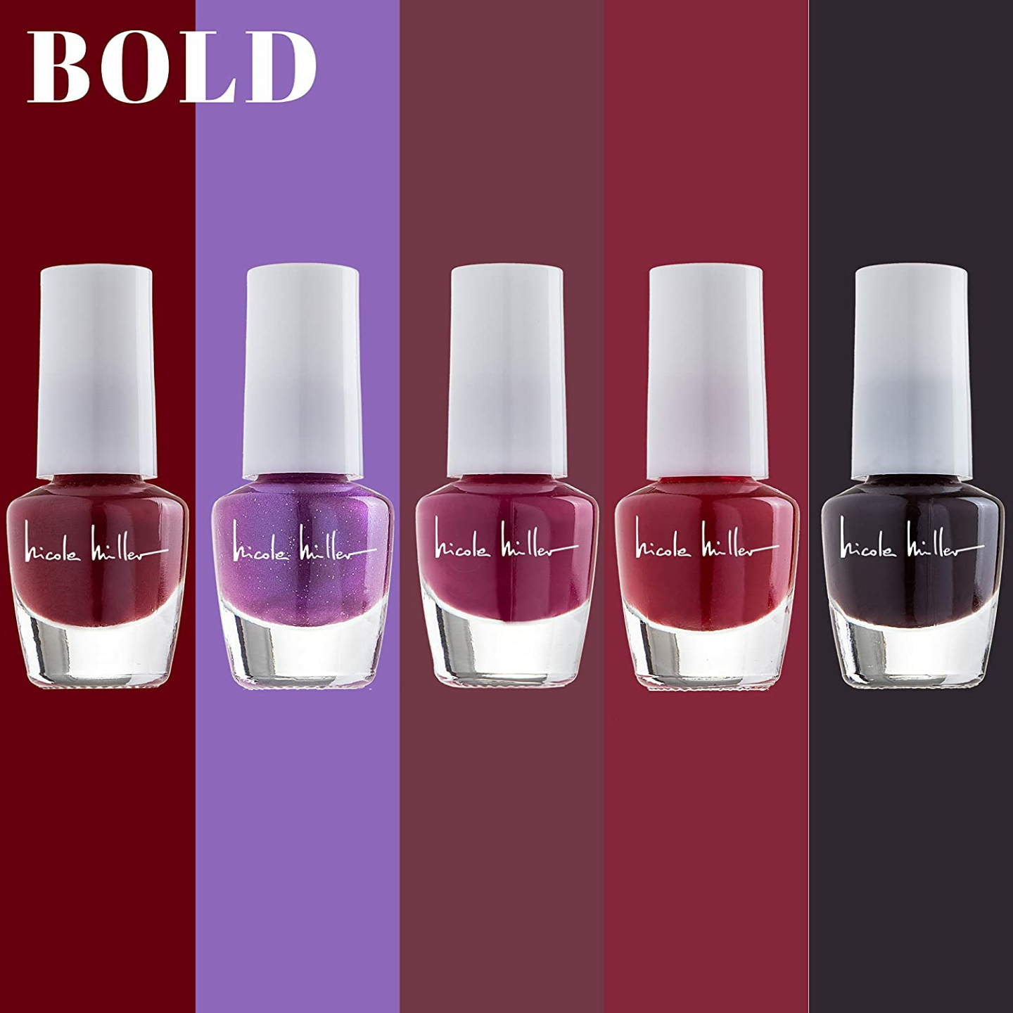 Nicole Miller Mini Nail Polish Set
