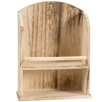 Deluxe Cherry Blossom Spa Basket - Home Spa Set with Bubble Bath, Bath Salts, Body Lotion, Bath Puff, and Rose Soaps in Wooden Curio Valentines Gift for Women