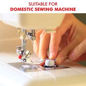 Superpunch 60S/2 Polyester Bobbins - 144 Quality Bobbins