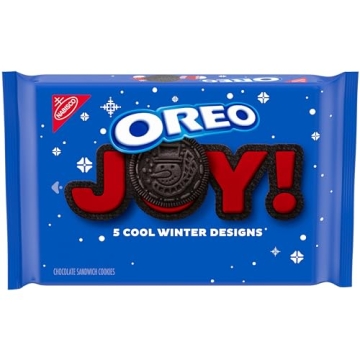 OREO Red Creme Chocolate Sandwich Cookies - Limited Edition Holiday Treat