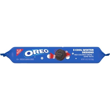 Limited Edition OREO Red Creme Chocolate Cookies